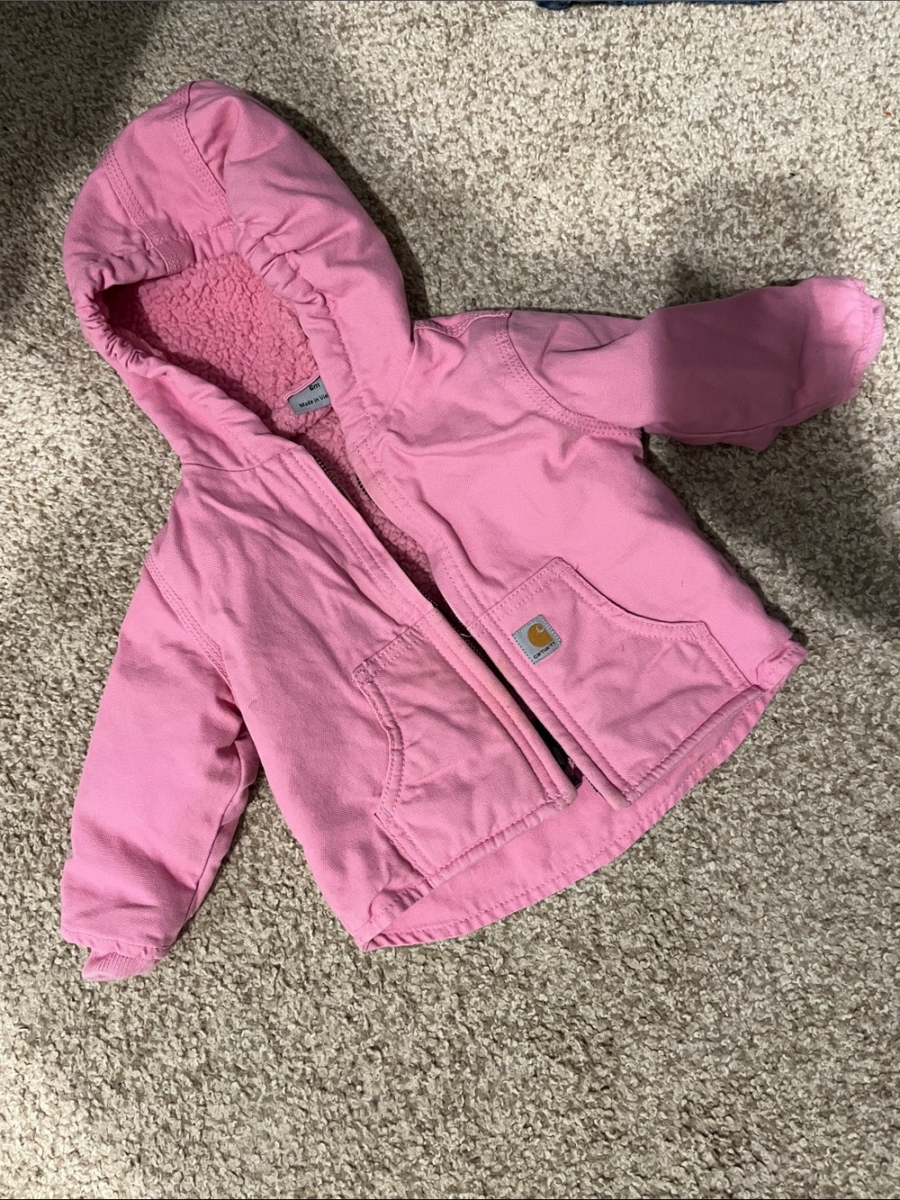 Girl 6 month Carhartt jacket
